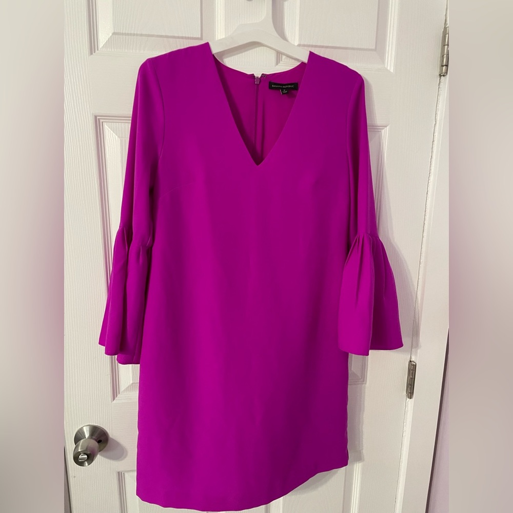 Banana Republic Purple Dress | Size 6 - Picture 1 of 9
